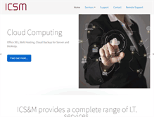 Tablet Screenshot of icsm.co.uk